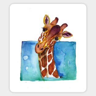 Quizzical Giraffe is Quizzical Sticker